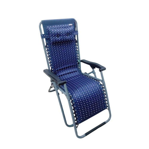 BLISS - Foldable Zero Gravity Recliner Chair - Blue