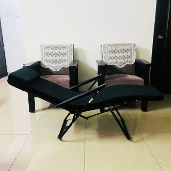 Tulip Recliner Chair Elite - Black