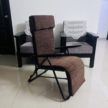 Tulip Recliner Chair Elite - Brown