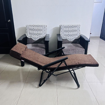 Tulip Recliner Chair Elite - Brown