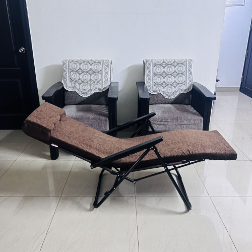 Tulip Recliner Chair Elite - Brown